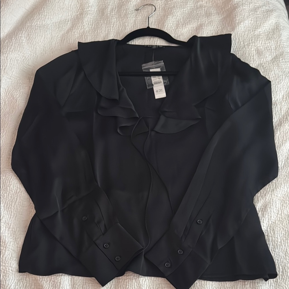 J. Crew silky blouse (100% Viscose) NWT